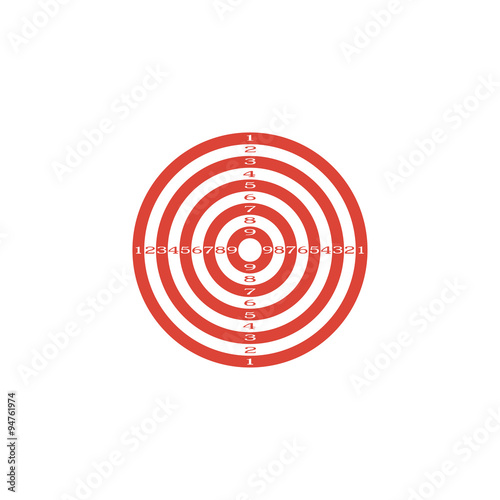 Vector target icon