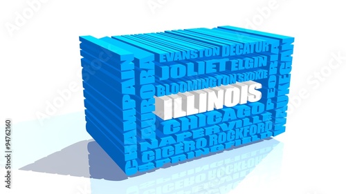 illinois state cities list  photo