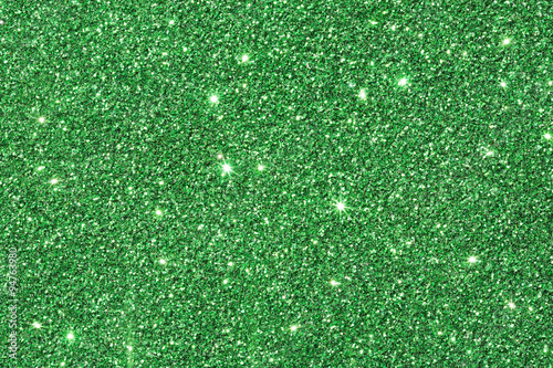 Green glitter background © kvector