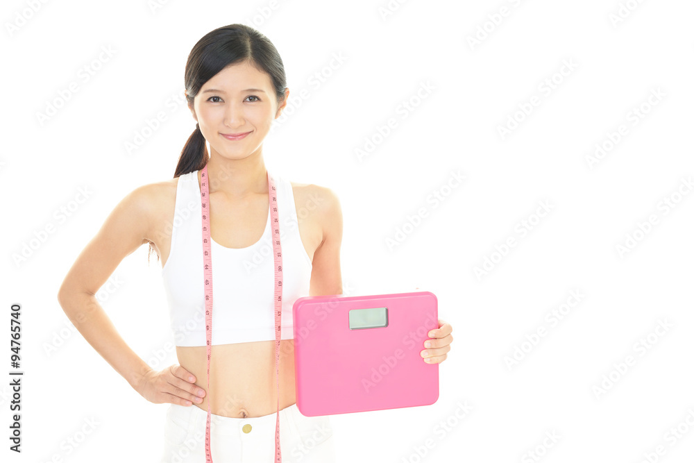 ダイエットに成功した女性 ダイエットに成功した女性