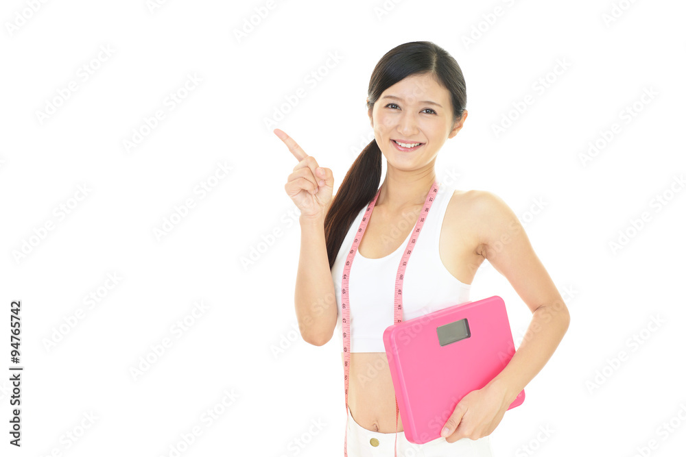 ダイエットに成功した女性