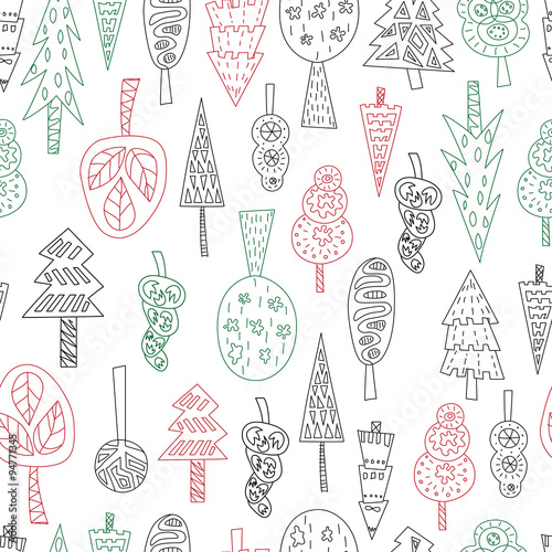 Tree repeating pattern