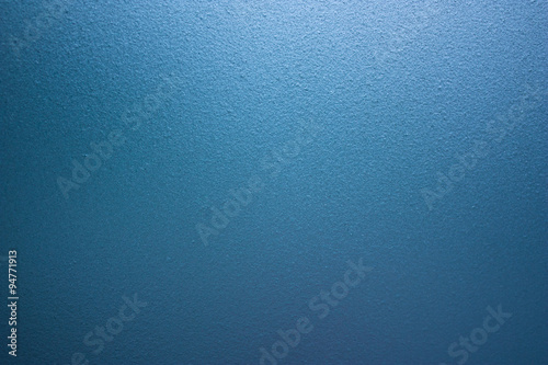 Blue Rough Frosted Glass Wall Background