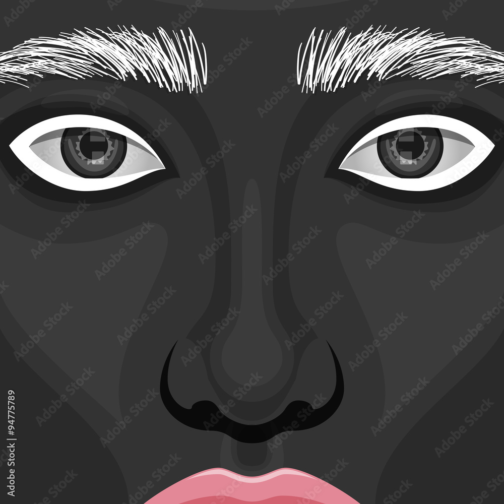 Obraz premium Beauty Woman Face with creative Makeup