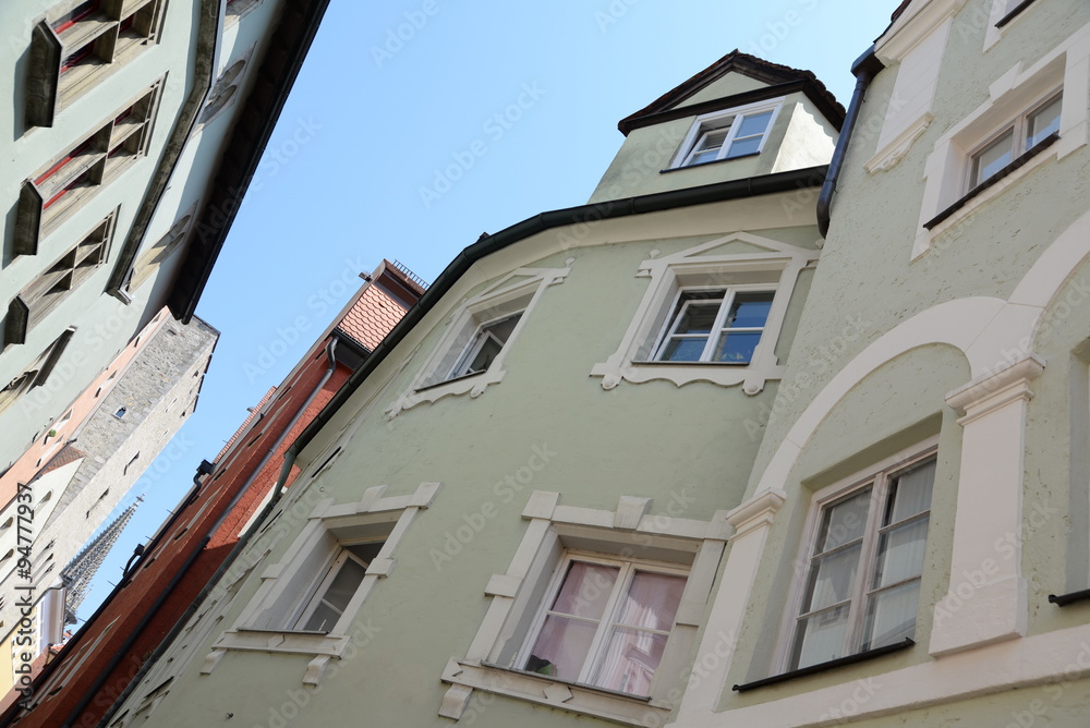 Fototapeta premium Hinter der Grieb, Regensburg