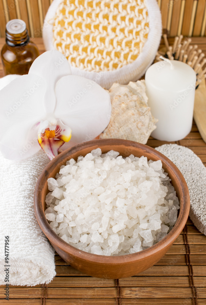 Spa salon with sea salt Spa salon with sea salt