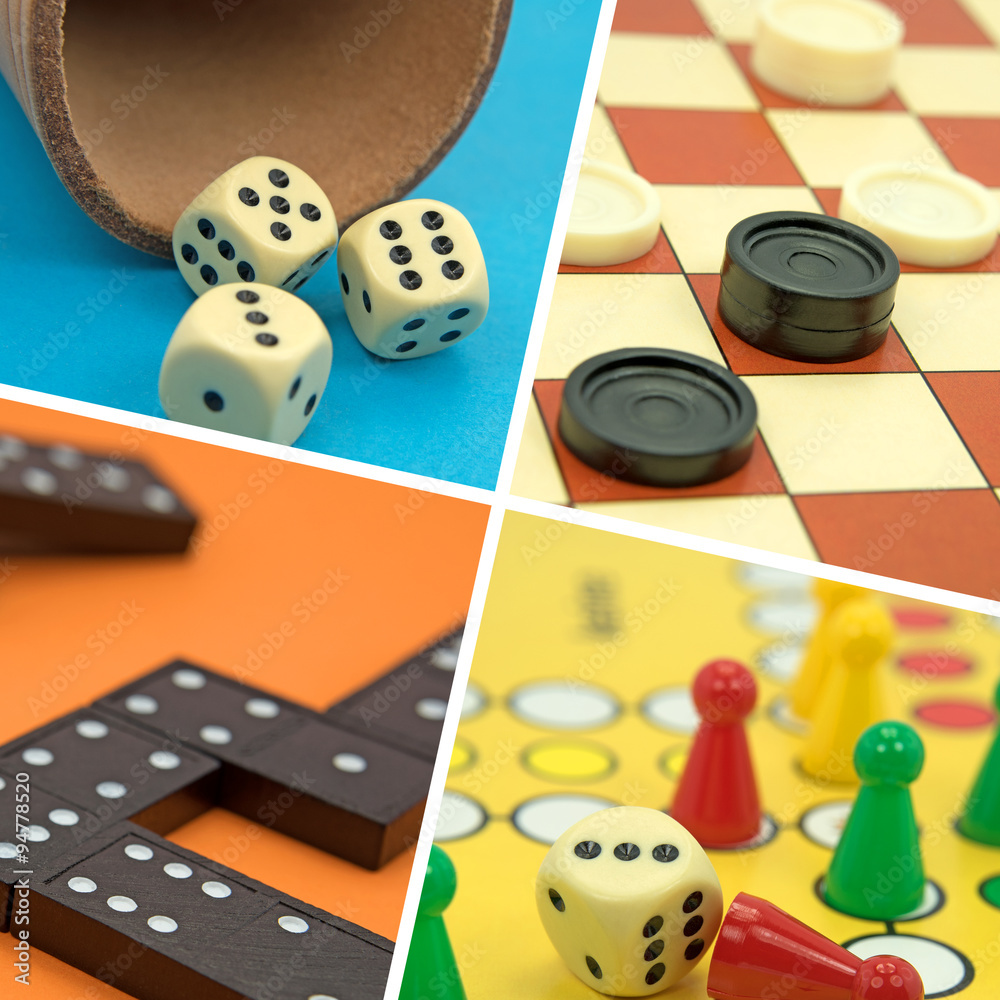 Foto Stock Gesellschaftsspiele | Adobe Stock