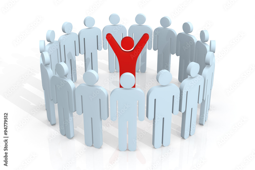 Feel The Success. Business People and Human Resources Feel The Success. Business People and Human Resources