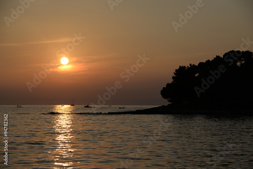 Abend bei Rovinj