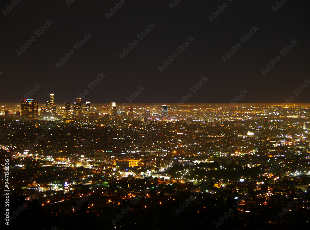 Los Angeles at night