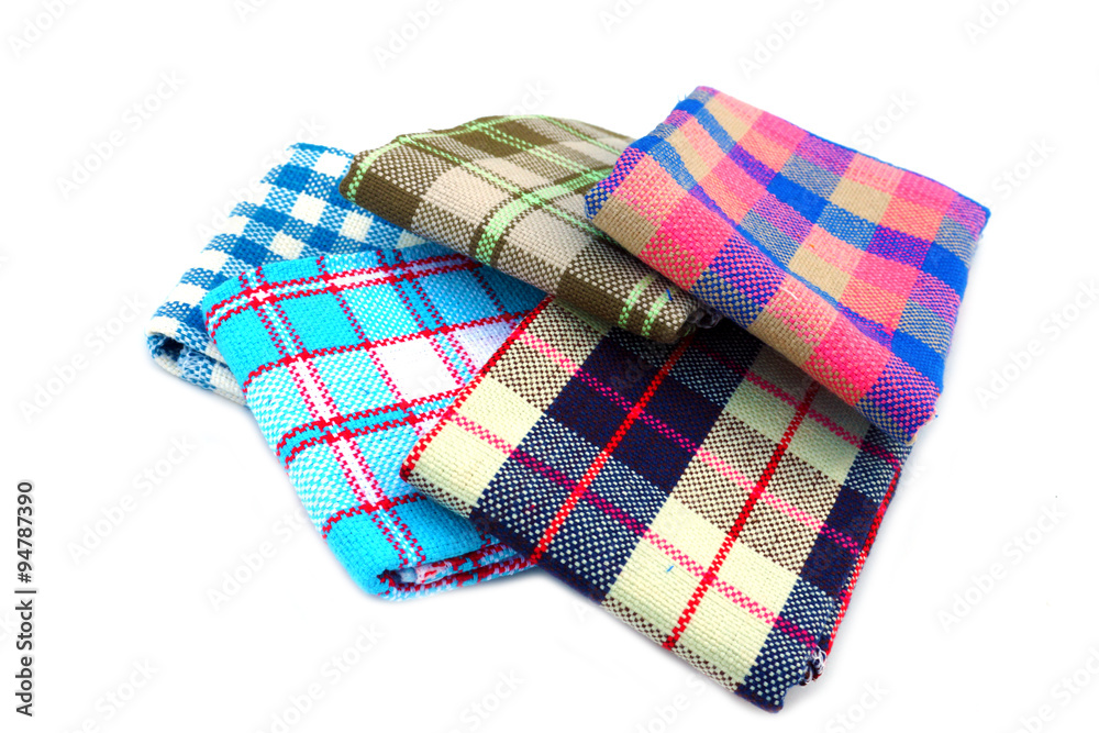 Cotton woven by hand in the local industry. Cotton woven by hand in the local industry.