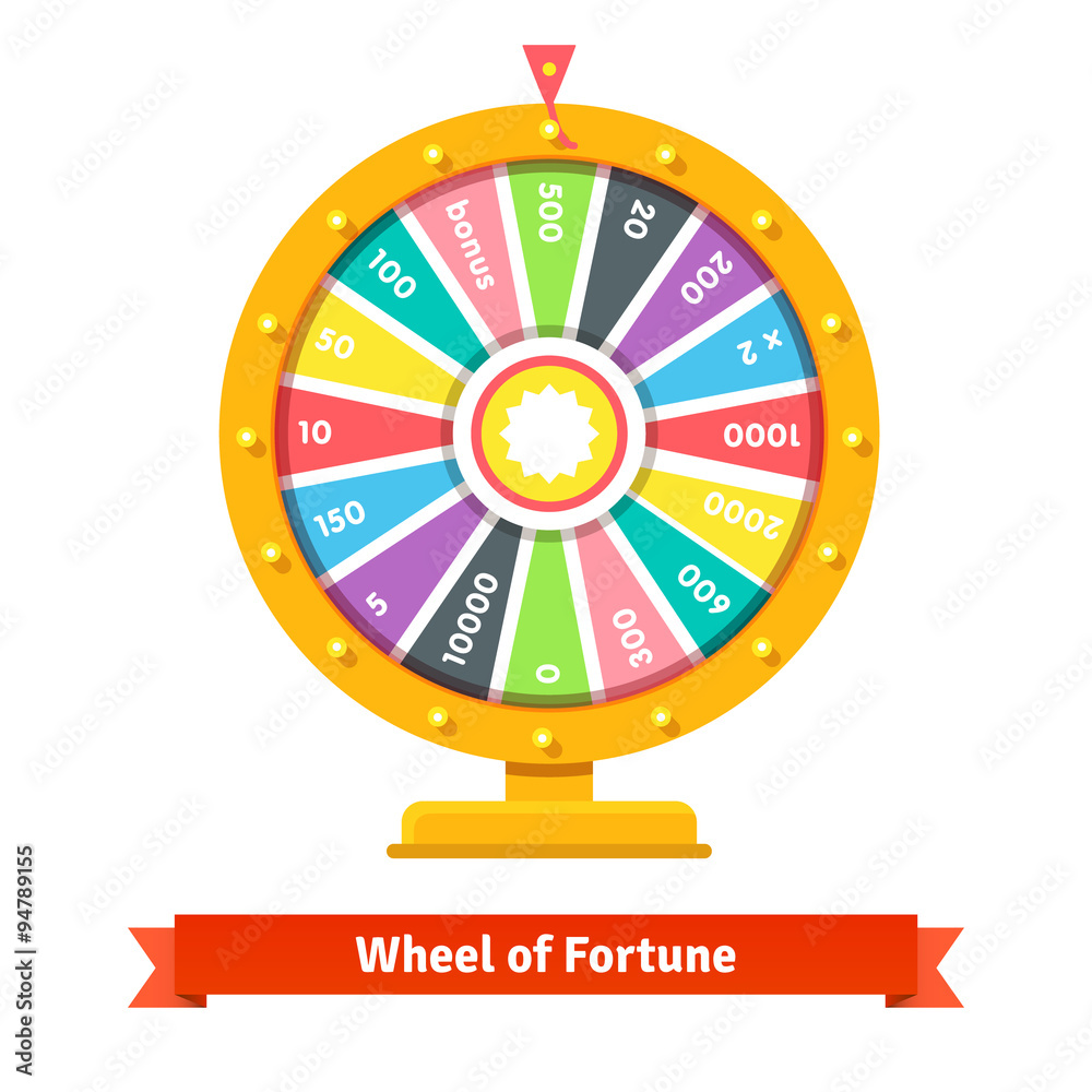 Wheel of fortune with number bets Wheel of fortune with number bets