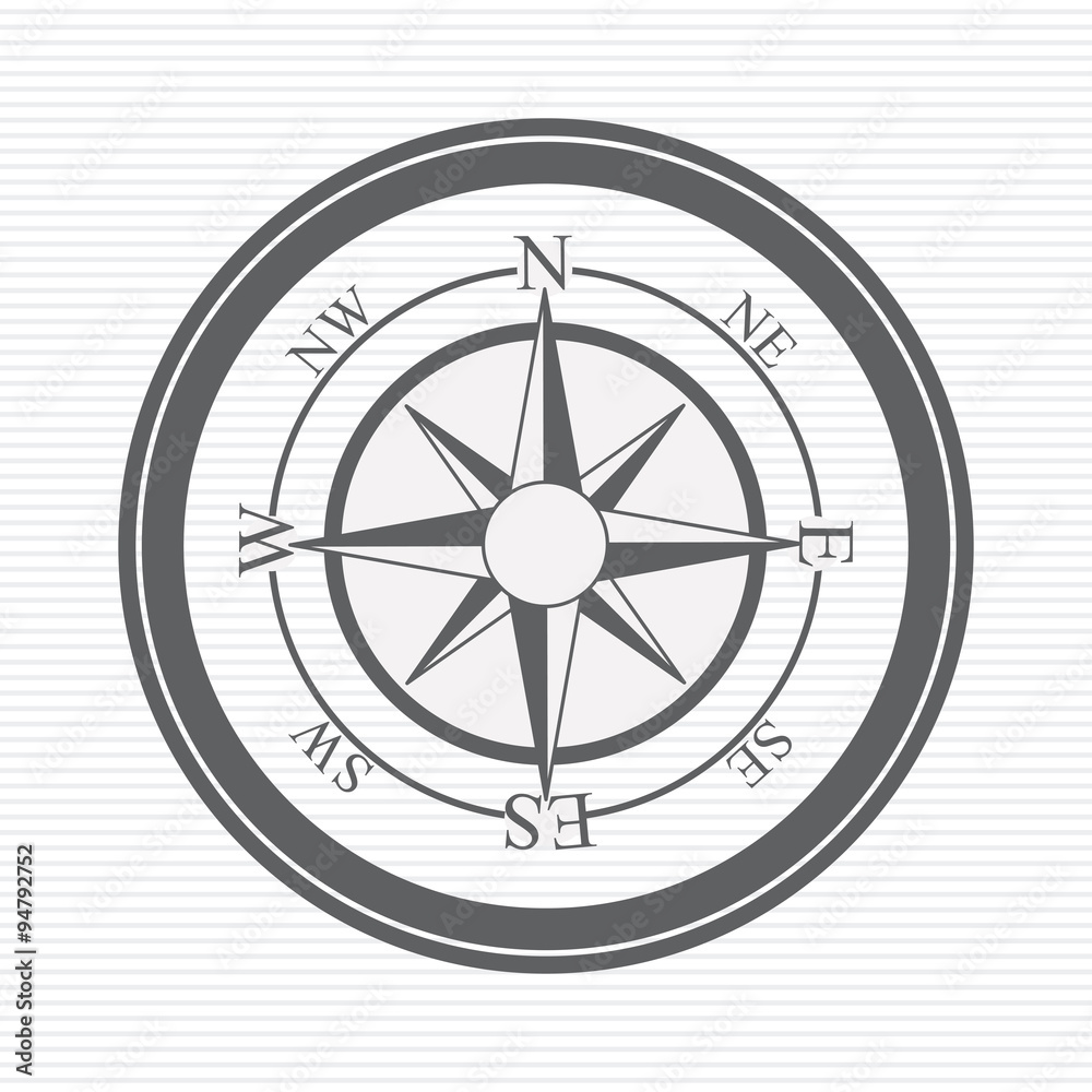 Compass design , vector illustration Compass design , vector illustration