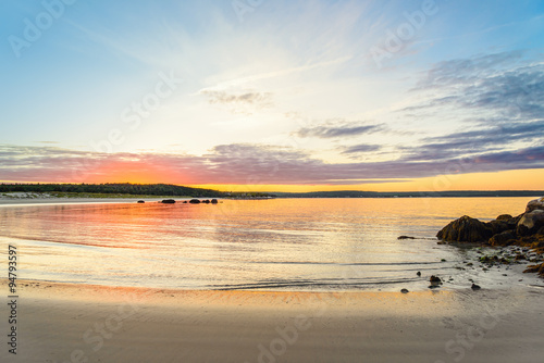 Fotografija Carters Beach at sunset