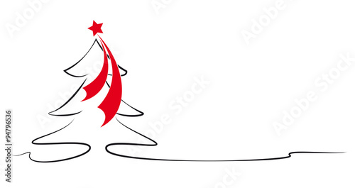 tannenbaum mit sternschnuppe