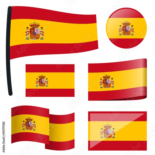 collection flags Spain