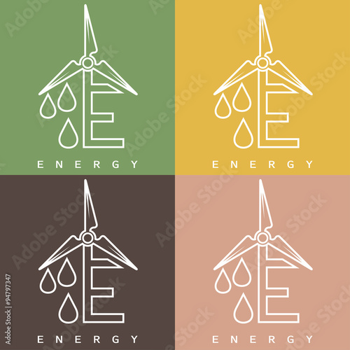 Illustration of concept alternative energy