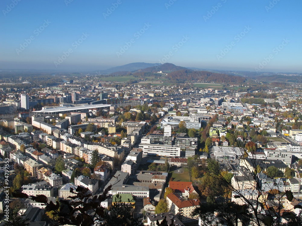Obraz premium stadtansicht salzburg