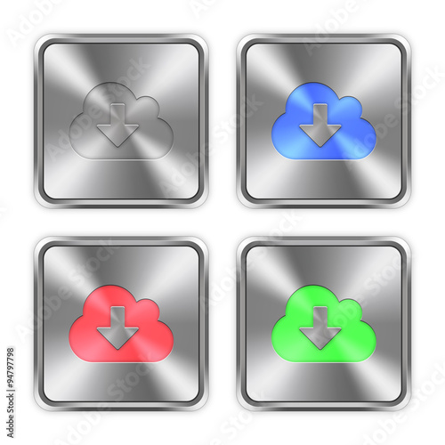 Color cloud download steel buttons