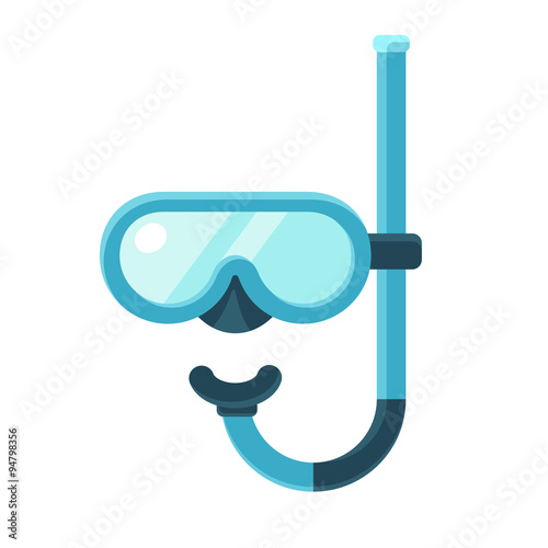 Diving mask icon photo