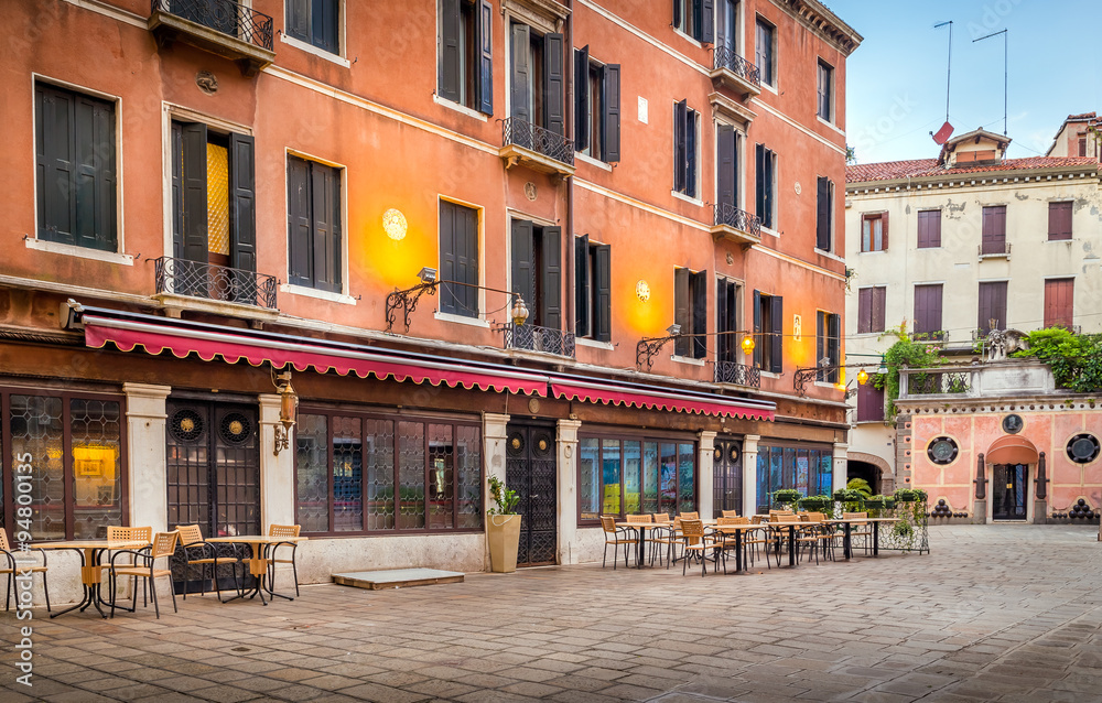 Fototapeta premium Trattoria wenecka
