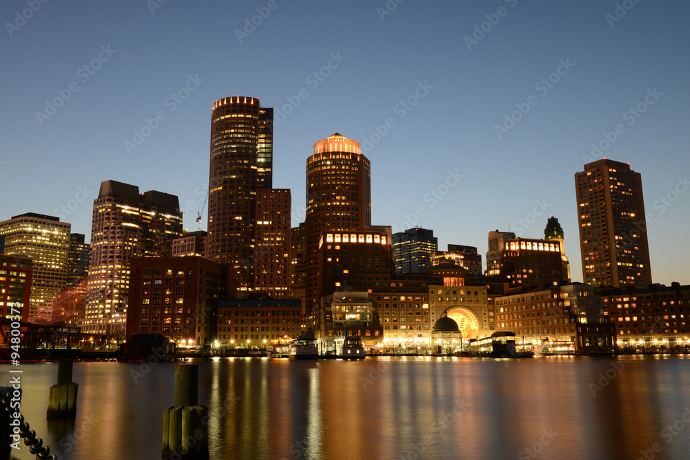 Obraz premium Boston Skyline