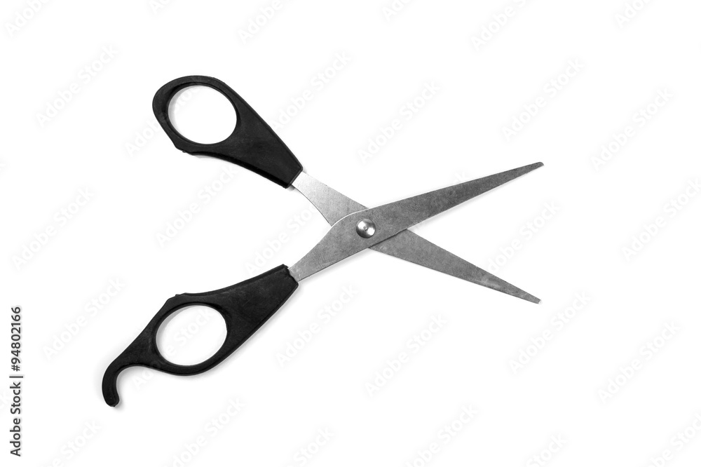 scissors on white background, isolated scissors on white background, isolated