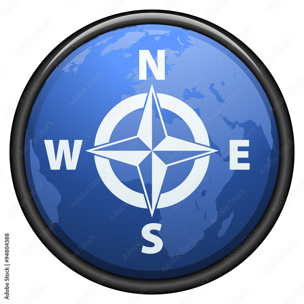 Compass button Compass button