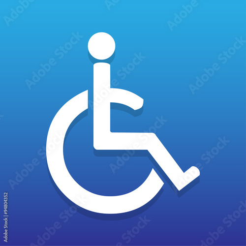 Cripple icons set great for any use. Vector EPS10.