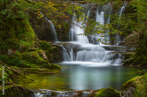 Fototapeta Naklejka Na Ścianę i Meble -  Rottachfall Waterfalls