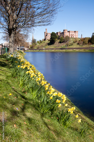 Inverness Castle and River Ness, Scotland