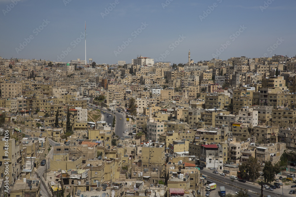 view of Omman from the citadel