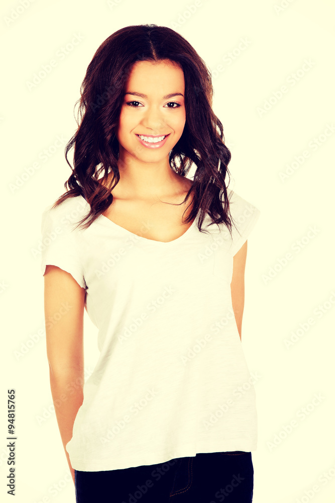 Obraz premium Attractive modern african woman.