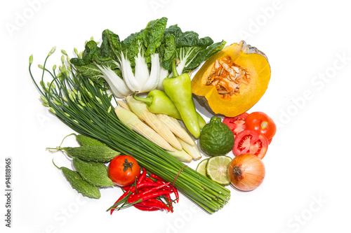 Fresh vegetables for good healthy