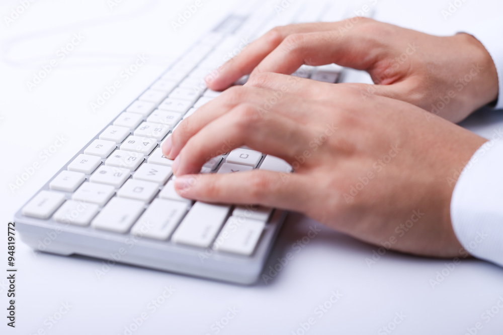 Typing On Keyboard Typing On Keyboard