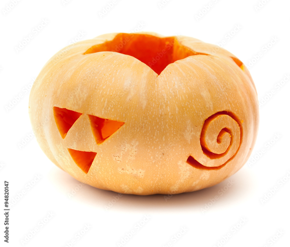Halloween pumpkin guanche-style