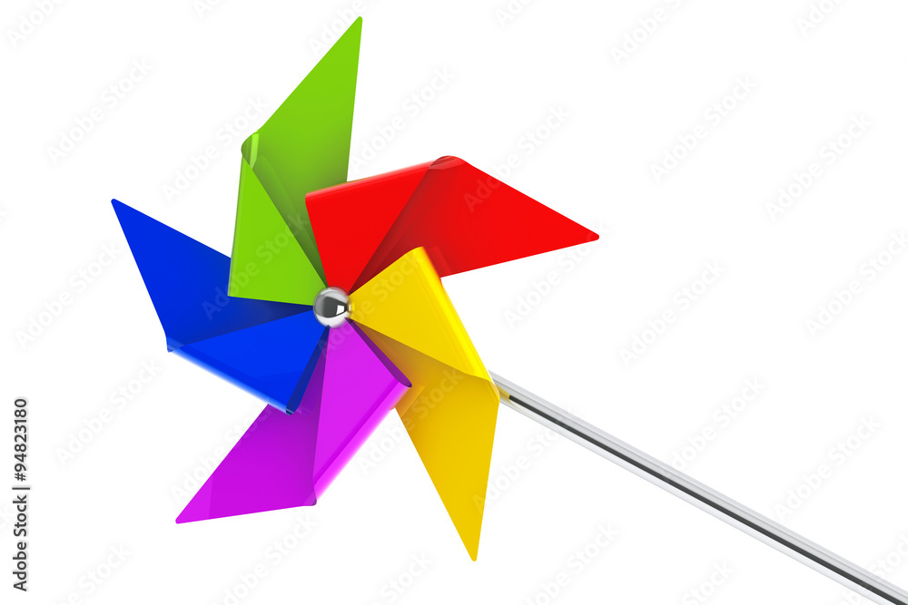 Colored Toy Pinwheel Windmill Colored Toy Pinwheel Windmill