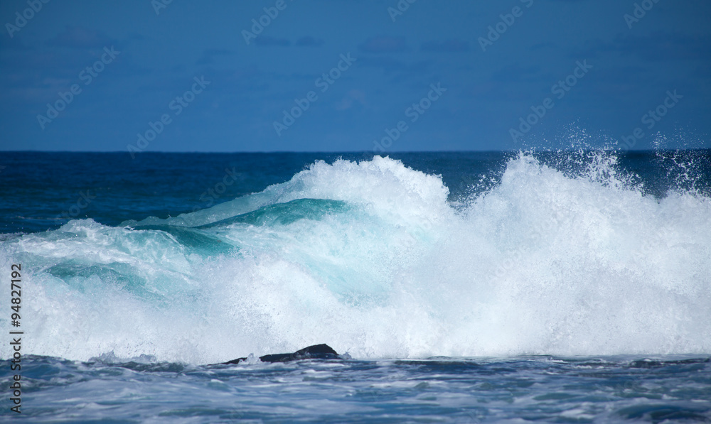 breaking waves