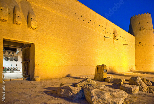 Saudi Arabia,Riyadh, the Masmak Fortress (XIX century) in the old city center
