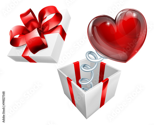 Heart Symbol Jack in the Box