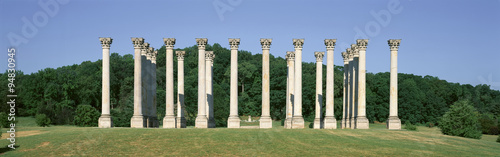 The first Capitol Columns of the United States at the National Arboretum, Washington D.C.