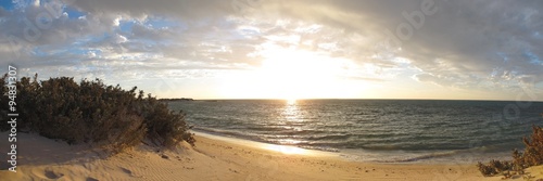 Sunset at Cape Range National Park  Western Australia