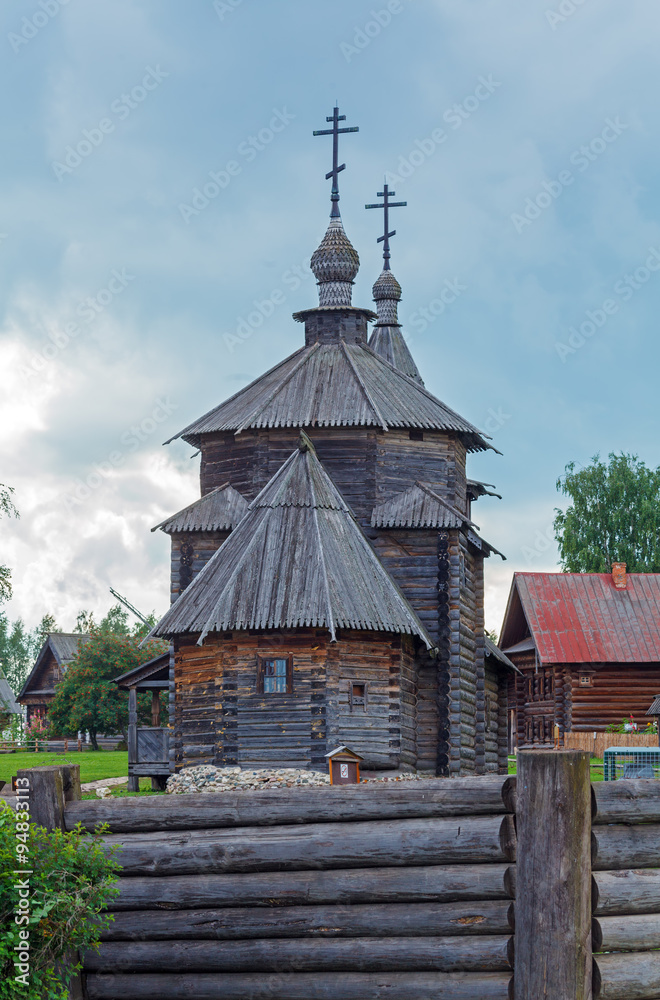 Traditional Wooden Orthodox Church, Suzdal, Russia Traditional Wooden Orthodox Church, Suzdal, Russia