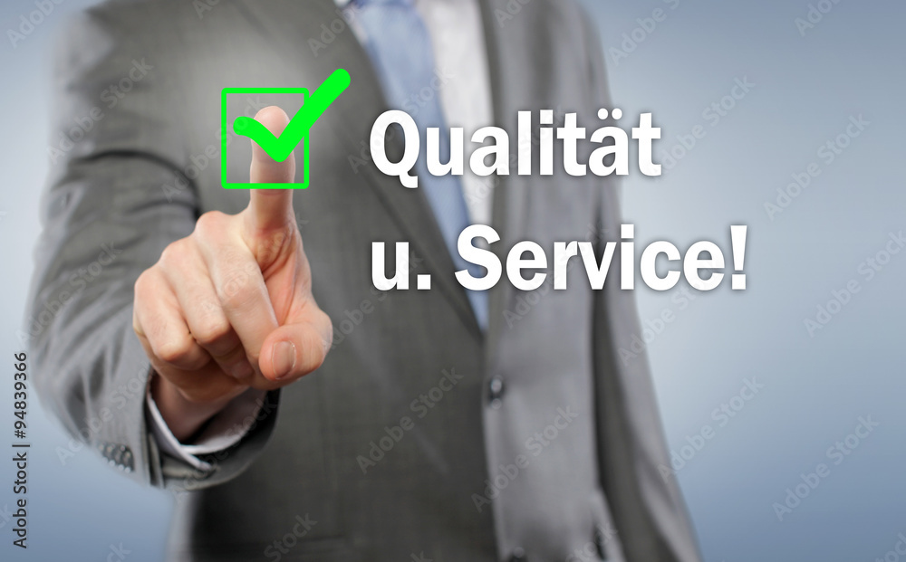 Qualität u. Service Qualität u. Service
