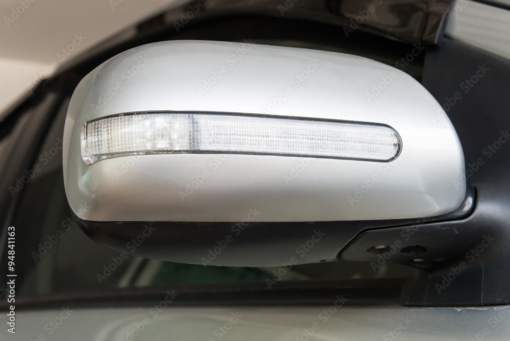 Sideview mirror with led bulb Sideview mirror with led bulb