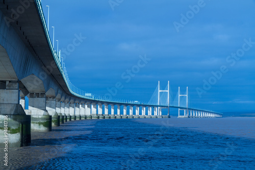 Second Severn Crossing, bridge over Bristol Channel between Engl