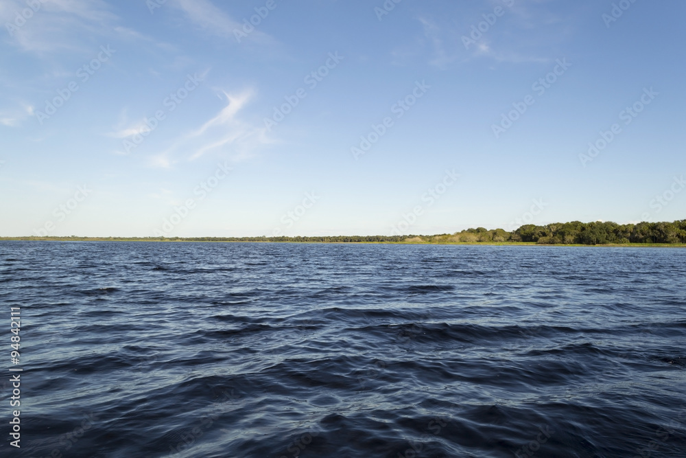 Obraz premium Lake in Florida Everglades national park