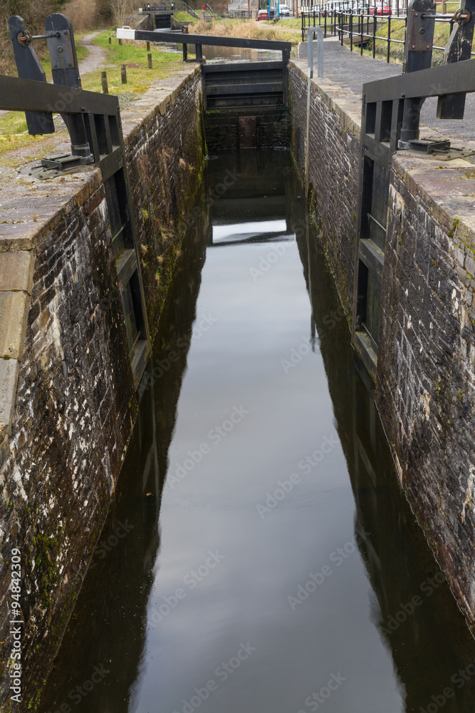 Canal lock, Neath  Canal.