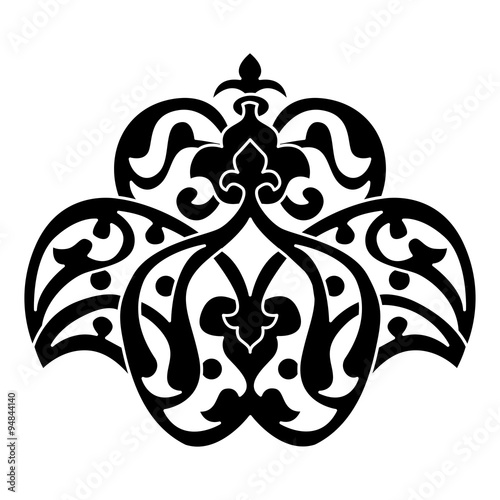 Antique ottoman turkish vector design
