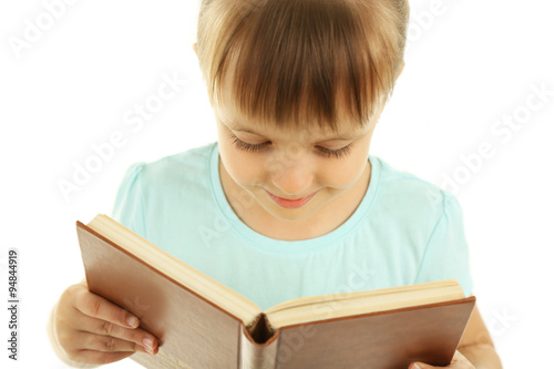 Beautiful little girl with ...